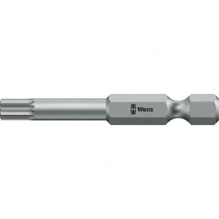 Wera - #10 Multi-Point Socket Insert Screwdriver Bit - 2" OAL - Benchmark Tooling