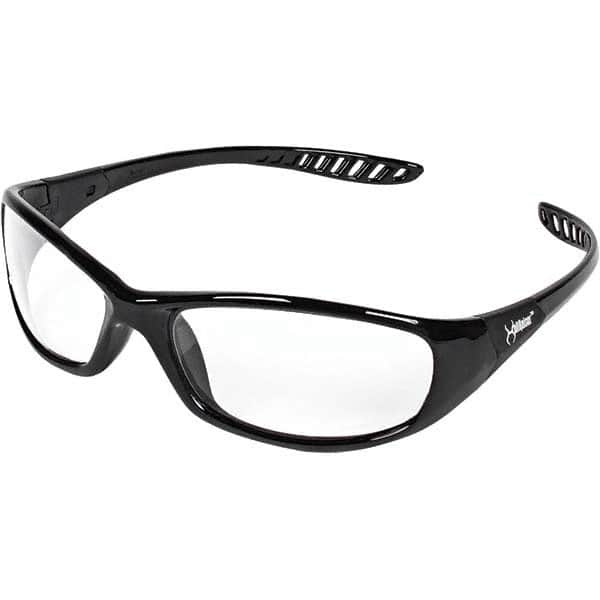 KleenGuard - Safety Glasses - CLR A/F LENS BLK FRM V40 HELLRAISER SFTY GLS - Benchmark Tooling