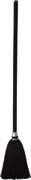 Rubbermaid - 37-1/2" OAL Lobby Broom - Wood Handle, 7-1/2" Bristle Length, 7-1/2" Wide - Benchmark Tooling