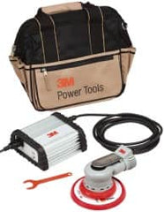 3M - 6 Inch Pad, 10,000 OPM, Electric Orbital Sander - Round, Palm Sander, 5 Amps - Benchmark Tooling