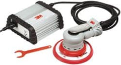 3M - 6 Inch Pad, 10,000 OPM, Electric Orbital Sander - Round, Palm Sander, 5 Amps - Benchmark Tooling