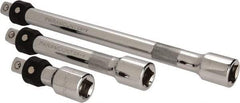 Paramount - 1/2" Drive Socket Locking Extension Set - 3 Pieces, Includes 3, 6, 10" Lengths - Benchmark Tooling