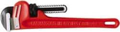 Paramount - 12" Cast Iron Straight Pipe Wrench - 2" Pipe Capacity - Benchmark Tooling