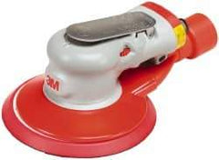 3M - 10,000 OPM, 17 CFM Air Consumption, 90 psi Air Pressure, Palm Air Orbital Sander - Round Pad, - Benchmark Tooling