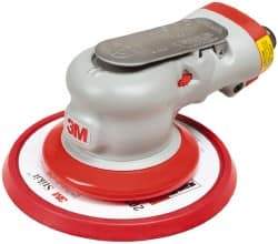 3M - 12,000 OPM, 17 CFM Air Consumption, 90 psi Air Pressure, Palm Air Orbital Sander - Round Pad, - Benchmark Tooling