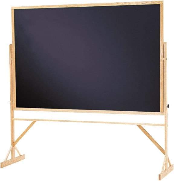 Quartet - 48" High x 72" Wide Chalk Board - Chalk Board - Benchmark Tooling