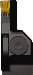 Seco - CFO, External, Left Hand, 0.71" Max Depth of Cut, 3mm Min Groove Width, Indexable Grooving Tool Holder - LC.. 1603.. Insert Compatibility, 1" Shank Height, 1" Shank Width, 6" OAL - Benchmark Tooling