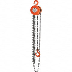 CM - 2,000 Lb Capacity, 10' Lift Height, Chain Manual Hoist - Benchmark Tooling