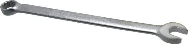 Proto - 5/8" 12 Point Combination Wrench - 15° Offset Angle, 9-13/32" OAL, Steel, Satin Finish - Benchmark Tooling