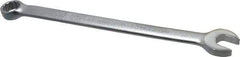 Proto - 5/8" 12 Point Combination Wrench - 15° Offset Angle, 9-13/32" OAL, Steel, Satin Finish - Benchmark Tooling