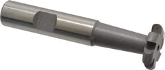 Value Collection - 3/32" Radius, 3/16" Circle Diam, 7/8" Cutter Diam, Shank Connection, Convex Radius Cutter - 1/2" Shank Diam, 3" OAL, High Speed Steel, Uncoated, 6 Teeth, Weldon Flat - Benchmark Tooling