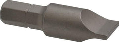 Wera - 1/2" x 0.078" Blade, 5/16" Drive Slotted Screwdriver Bit - 1-19/32" OAL - Benchmark Tooling