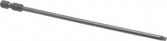 Wera - 5/32" Slotted Screwdriver Bit - 1/4" Hex Drive, 6" OAL - Benchmark Tooling