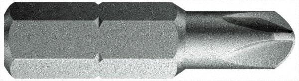 Wera - 1/4 Torq-Set Bit - 1/4" Hex Drive, 1-1/4" OAL - Benchmark Tooling