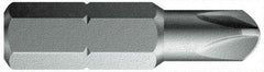 Wera - 1/4 Torq-Set Bit - 1/4" Hex Drive, 1-1/4" OAL - Benchmark Tooling