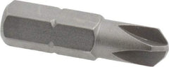 Wera - 1/4" Drive, #8 Torq-Set Mplus Screwdriver Bit - 1" OAL - Benchmark Tooling