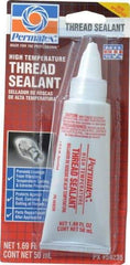 Permatex - 50 mL Tube, White, Paste High Strength Threadlocker - Series 592 - Benchmark Tooling