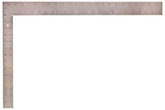 Empire Level - 24" Blade Length x 2" Blade Width, 16" Base Length x 1-1/2" Base Width Steel Square - 2 Inch Wide Blade, 1-1/2 Inch Wide Base - Benchmark Tooling