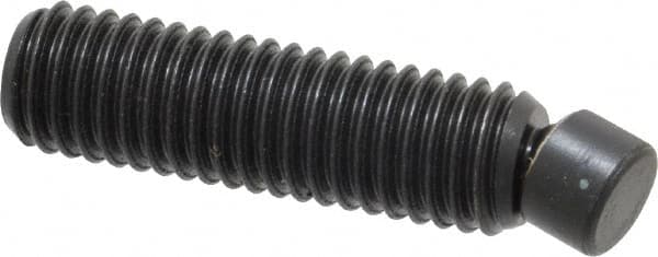 Gibraltar - 1/2-13, 2" OAL, Alloy Steel, Swivel Pad - Black Oxide Finish, 0.4" Pad Diam, 1-11/16" Thread Length, 7.5° Swivel Angle, 1/4" Hex Key - Benchmark Tooling