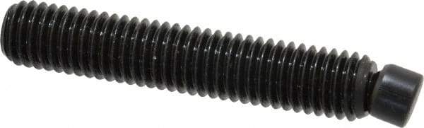 Gibraltar - 1/2-13, 3" OAL, Alloy Steel, Swivel Pad - Black Oxide Finish, 0.4" Pad Diam, 2-11/16" Thread Length, 7.5° Swivel Angle, 1/4" Hex Key - Benchmark Tooling