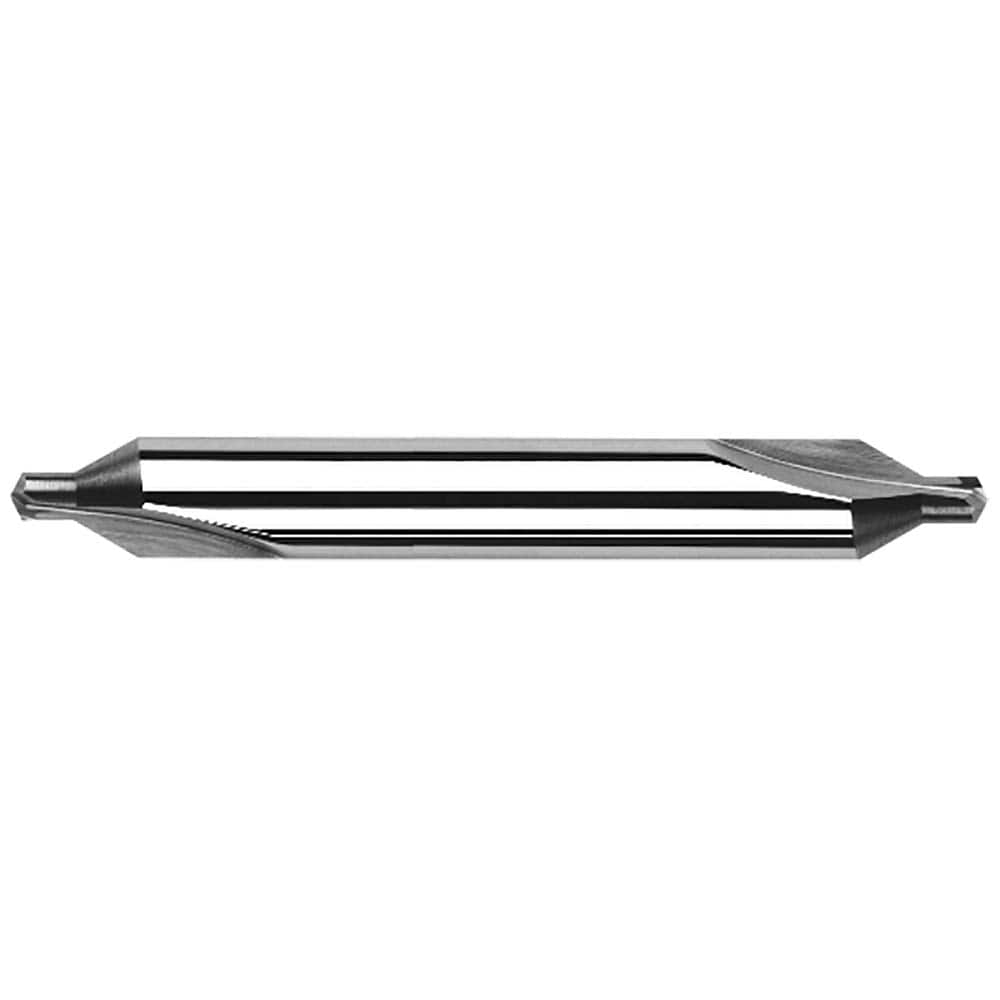 Harvey Tool - #4 Plain Cut 60° Incl Angle Solid Carbide Combo Drill & Countersink - Benchmark Tooling