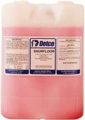 Detco - 5 Gal Container Cleaner - Use on Resilient Flooring - Benchmark Tooling