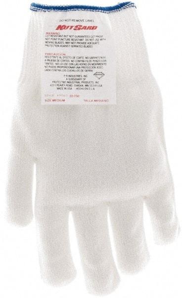 PIP - Size M, ANSI Cut Lvl A5, Cut Resistant Gloves - White - Benchmark Tooling