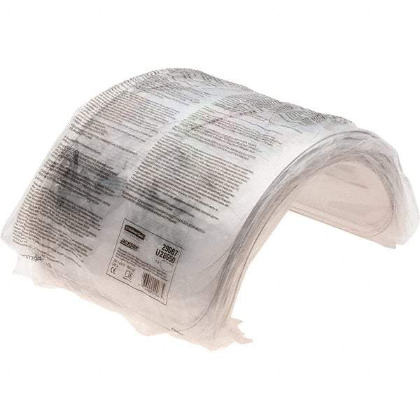 Jackson Safety - Face Shield Windows & Screens - F20 15.5X8X.06CLR 12PK POLYCARBONATE FACESHIELD - Benchmark Tooling