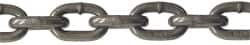 CM - 5/8" Welded High Test Chain - 13,000 Lb Capacity, Grade 43, 150' Long, Carbon Steel, Self-Colored Finish - Benchmark Tooling