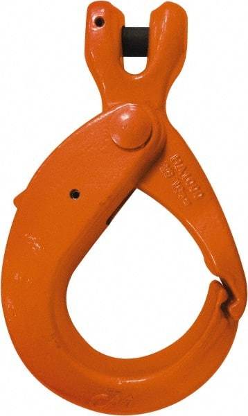 CM - 1/2 Inch Chain Diameter, Grade 100 Clevis Hook - 15,000 Lbs. Load Capacity, 0.59 Inch Inside Diameter, 0.63 Inch Pin Diameter, 2.91 Inch Hook Throat, 8.96 Inch Overall Length, 6.26 Inch Hook Width - Benchmark Tooling