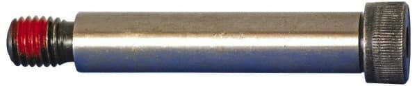 Value Collection - 1/2" Shoulder Diam x 2-1/4" Shoulder Length, 3/8-16 UNC, Hex Socket Shoulder Screw - 4140 Alloy Steel with Nylon Locking Patch, 5/16" Head Height x 3/4" Head Diam - Benchmark Tooling