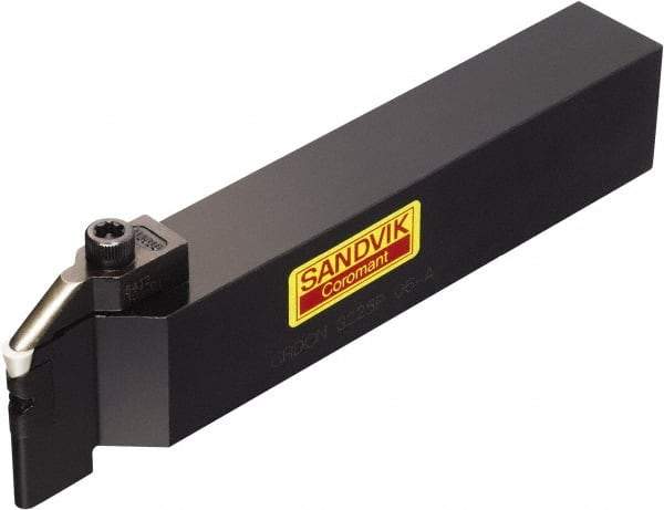 Sandvik Coromant - CRDC, Neutral Cut, 32mm Shank Height x 25mm Shank Width, Neutral Rake Indexable Turning Toolholder - 170mm OAL, RCGX 12 07 00 Insert Compatibility, Series T-Max - Benchmark Tooling