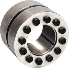 Climax Metal Products - M8 Thread, 1-11/16" Bore Diam, 96mm OD, Shaft Locking Device - 7 Screws, 28,743 Lb Axial Load, 3.78" OAW, 1.969" Thrust Ring Width, 2,021 Ft/Lb Max Torque - Benchmark Tooling