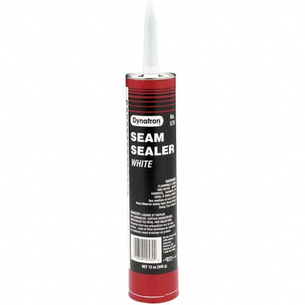 3M - 12 oz Cartridge White Elastic Sealer Seam Sealant - 570 12OZ WHT CARTRIDGE DYNATRON AUTO SEALR CAULK - Benchmark Tooling