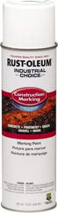 Rust-Oleum - 15 fl oz White Marking Paint - Water-Based Formula - Benchmark Tooling