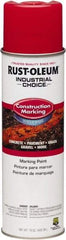 Rust-Oleum - 15 fl oz Red Marking Paint - Water-Based Formula - Benchmark Tooling