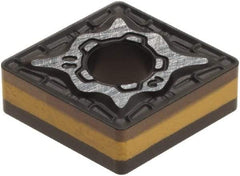Iscar - CNMG432 M3P Grade IC8250 Carbide Turning Insert - TiCN/Al2O3/TiN Finish, 80° Diamond, 1/2" Inscr Circle, 3/16" Thick, 1/32" Corner Radius - Benchmark Tooling