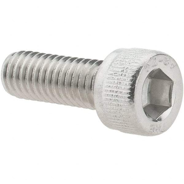 Value Collection - M6x1.00 Metric Coarse Hex Socket Drive, Socket Cap Screw - Grade 18-8 & Austenitic A2 Stainless Steel, Fully Threaded, 16mm Length Under Head - Benchmark Tooling