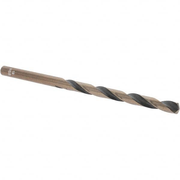 Import - 0.166" High Speed Steel, 135° Point, Straight Shank Maintenance Drill Bit - Benchmark Tooling