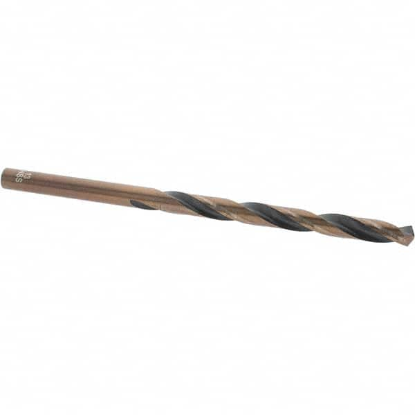 Import - 0.185" High Speed Steel, 135° Point, Straight Shank Maintenance Drill Bit - Benchmark Tooling