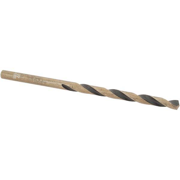 Import - 0.144" High Speed Steel, 135° Point, Straight Shank Maintenance Drill Bit - Benchmark Tooling