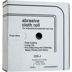 Value Collection - Shop Rolls   Abrasive Material: Aluminum Oxide    Roll Width (Inch): 2 - Benchmark Tooling