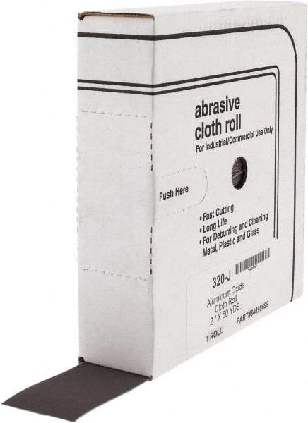 Value Collection - Shop Rolls   Abrasive Material: Aluminum Oxide    Roll Width (Inch): 2 - Benchmark Tooling