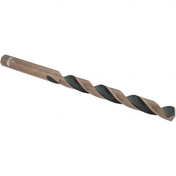 Import - 0.228" High Speed Steel, 135° Point, Straight Shank Maintenance Drill Bit - Benchmark Tooling