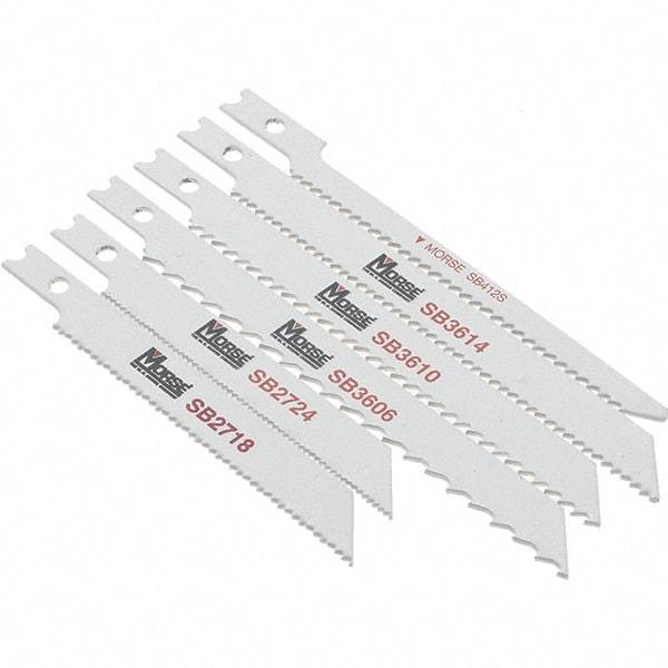 M.K. MORSE - Jig Saw Blade Sets Blade Material: Bi-Metal Minimum Blade Length (Inch): 3 - Benchmark Tooling