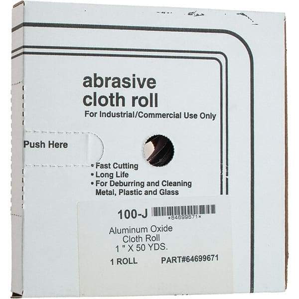Value Collection - Shop Rolls   Abrasive Material: Aluminum Oxide    Roll Width (Inch): 1 - Benchmark Tooling