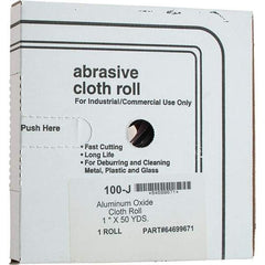 Value Collection - Shop Rolls   Abrasive Material: Aluminum Oxide    Roll Width (Inch): 1 - Benchmark Tooling