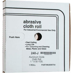 Value Collection - Shop Rolls   Abrasive Material: Aluminum Oxide    Roll Width (Inch): 1 - Benchmark Tooling