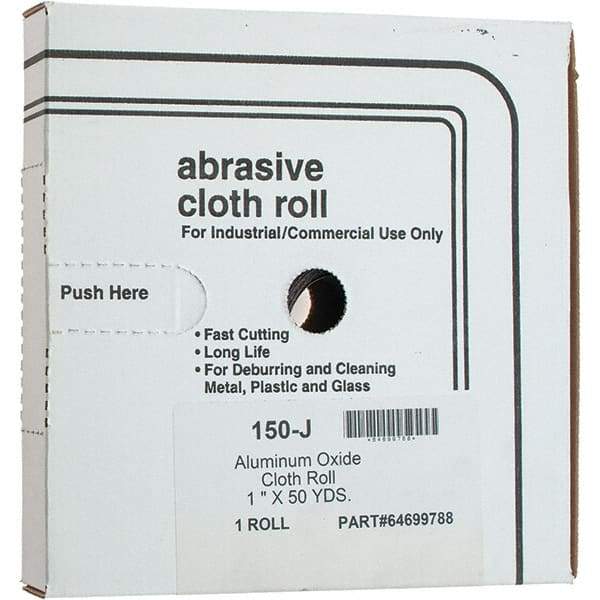 Value Collection - Shop Rolls   Abrasive Material: Aluminum Oxide    Roll Width (Inch): 1 - Benchmark Tooling