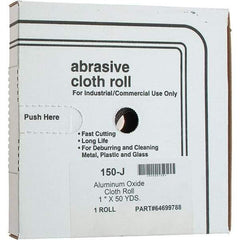 Value Collection - Shop Rolls   Abrasive Material: Aluminum Oxide    Roll Width (Inch): 1 - Benchmark Tooling